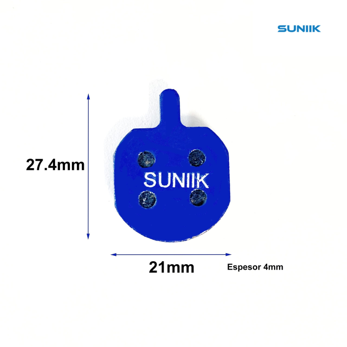 Placute de frana din rasina 1009 - calitate premium pentru frana hidraulica cu disc [Suniik] [3]