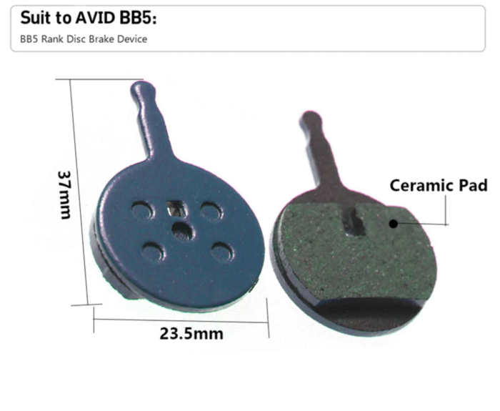 Placute de frana din rasina 1018 - calitate premium pentru frana hidraulica cu disc [Suniik] [4]