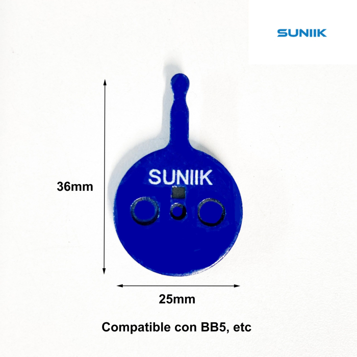 Placute de frana din rasina 1018 - calitate premium pentru frana hidraulica cu disc [Suniik] [2]