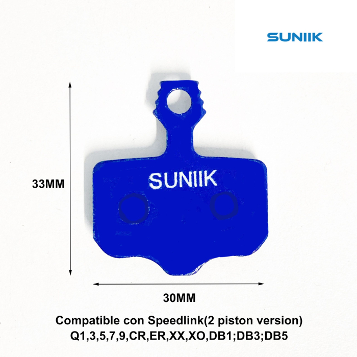 Placute de frana din rasina 1021 - calitate premium pentru frana hidraulica cu disc [Suniik] [3]