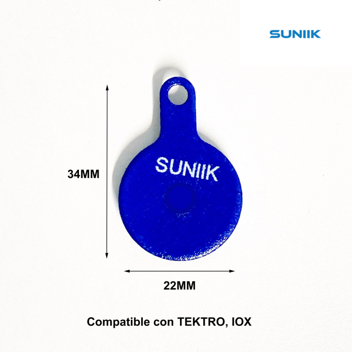 Placute de frana din rasina 1022 - calitate premium pentru frana hidraulica cu disc [Suniik] [3]