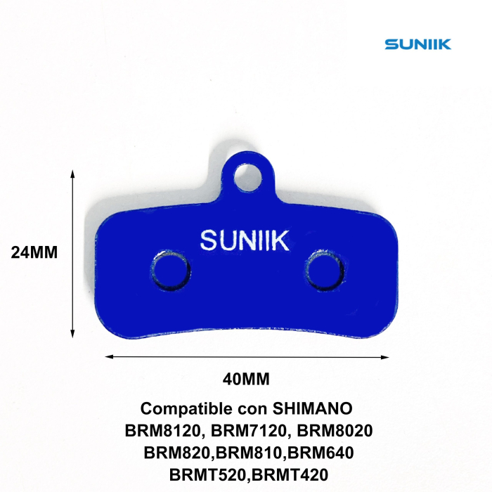 Placute de frana din rasina 1039 - calitate premium pentru frana hidraulica cu disc [Suniik] [3]