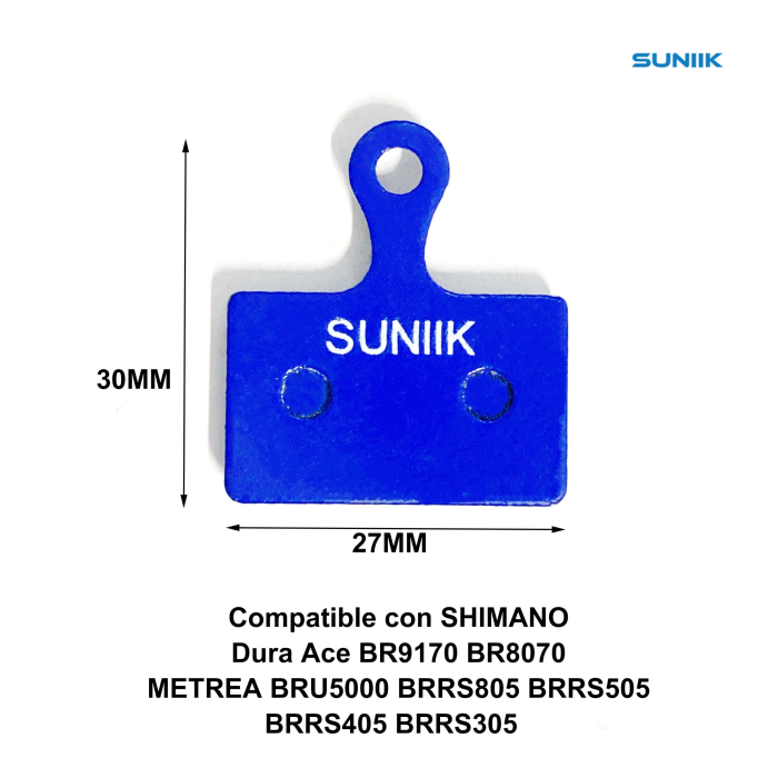 Placute de frana din rasina 1055 - calitate premium pentru frana hidraulica cu disc [Suniik] [3]