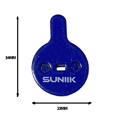 Placute de frana din rasina 1057 - calitate premium pentru frana hidraulica cu disc [Suniik] [2]