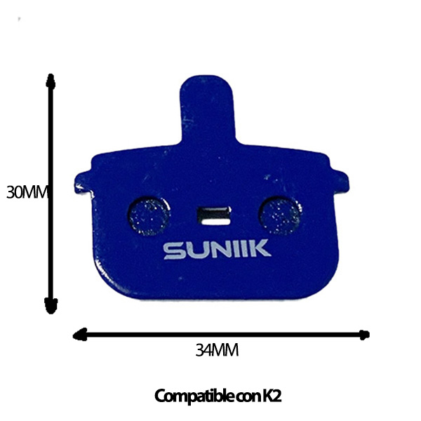 Placute de frana din rasina 1059 premium [Suniik] pentru frana hidraulica, compatibile Smartgyro K2 [2]
