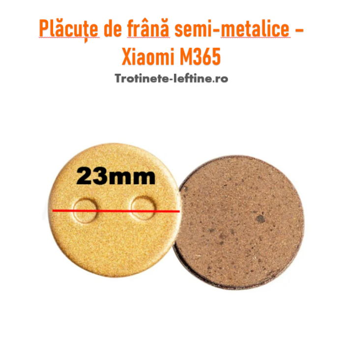 Plăcuțe Frână Xiaomi – Semi-metalice 23mm [1]