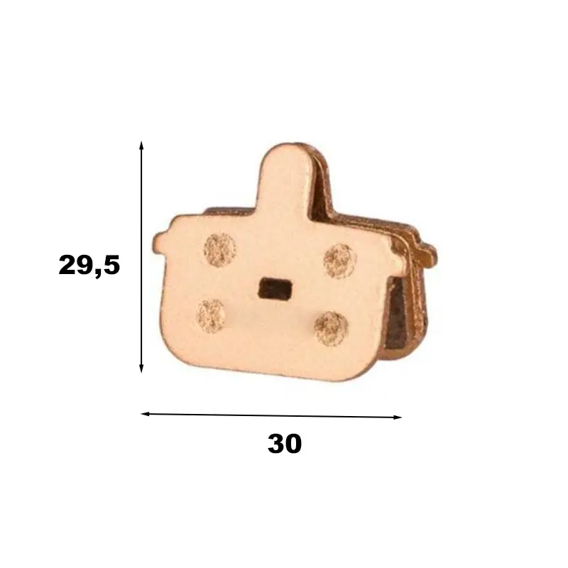 Placute de frana semimetalice pentru SmartGyro K2 [Suniik] [2]