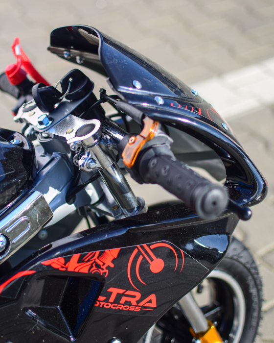 Pocket Bike Mini Moto 49cc | Mini Motocicletă Copii 50 km/h | trotinete-ieftine.ro [7]