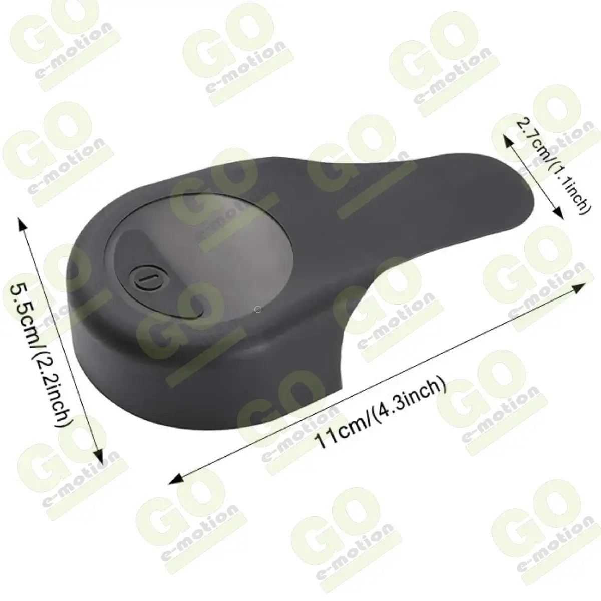 Protector de ecran din silicon rezistent la apa pentru scuter Ninebot E25 [3]