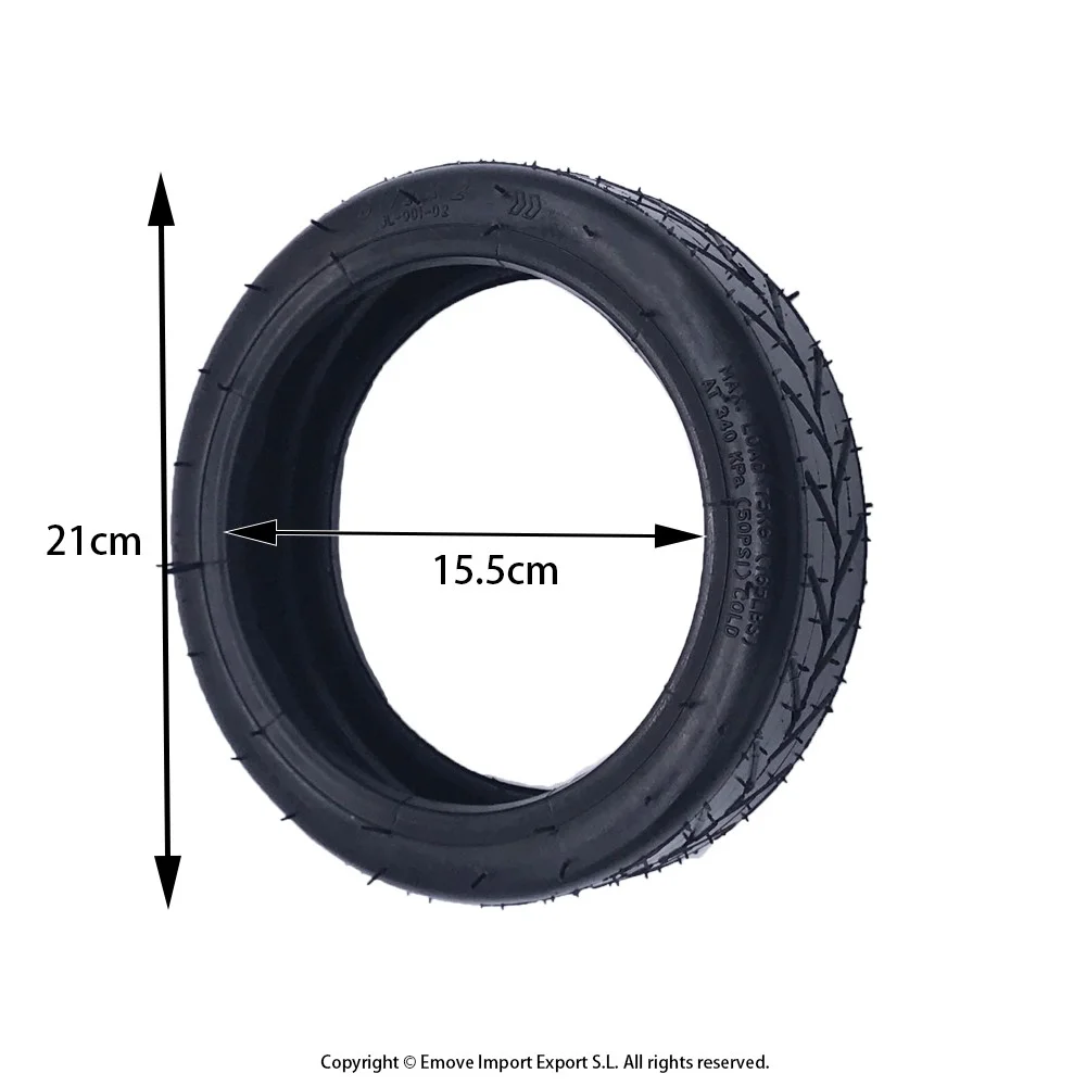Roată anvelopă 8.5×2-6.1 tip tub – (cauciuc moale) [Premium [4]
