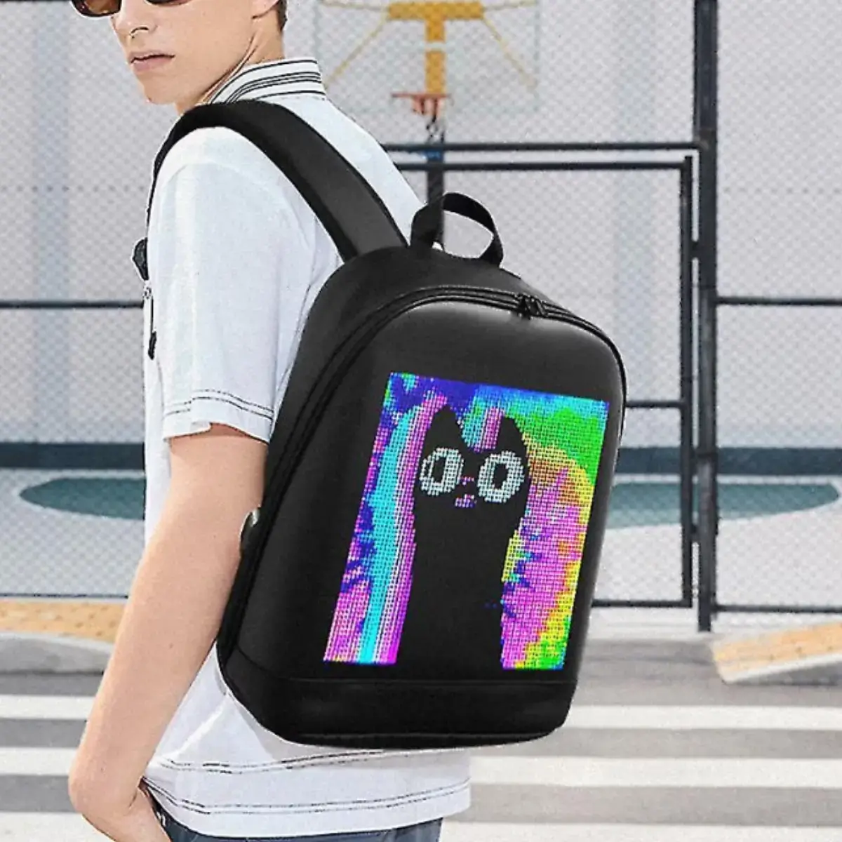Rucsac LED impermeabil cu conexiune wireless [4]