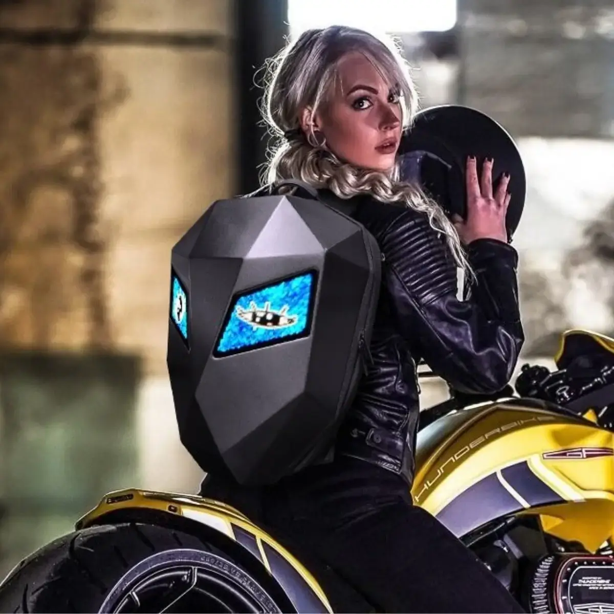 Rucsac LED pentru motocicleta LOY EYES [4]