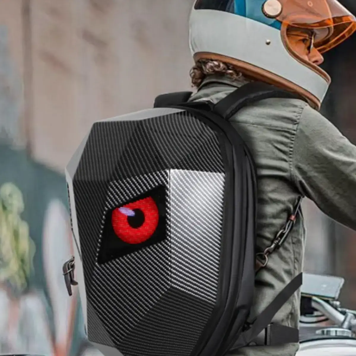 Rucsac LED pentru motocicleta LOY EYES [2]