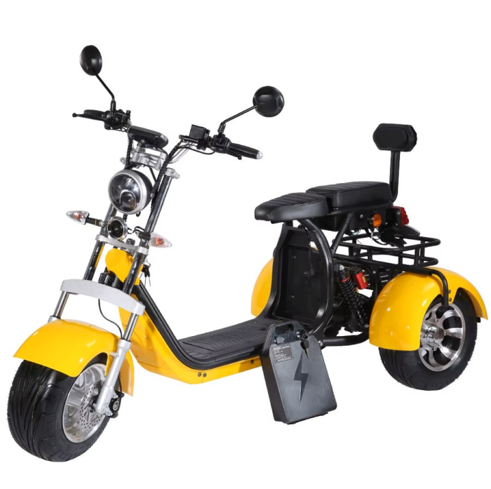 Scuter Electric SHANSU CP-3 3 Roți 2000W Negru [12]