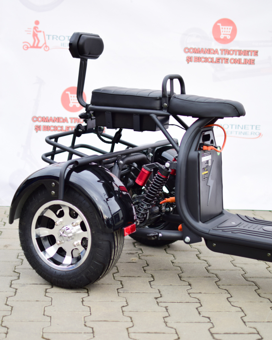 Scuter Electric SHANSU CP-3 3 Roți 2000W Negru [3]