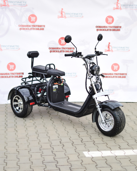 Scuter Electric SHANSU CP-3 3 Roți 2000W Negru [7]