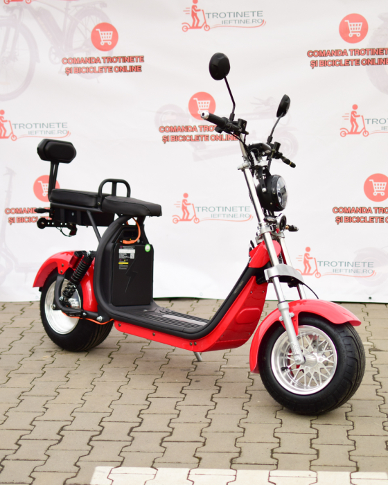 Scuter Electric Chopper SB50, 2000W, 20Ah, 8 inch, Negru [22]