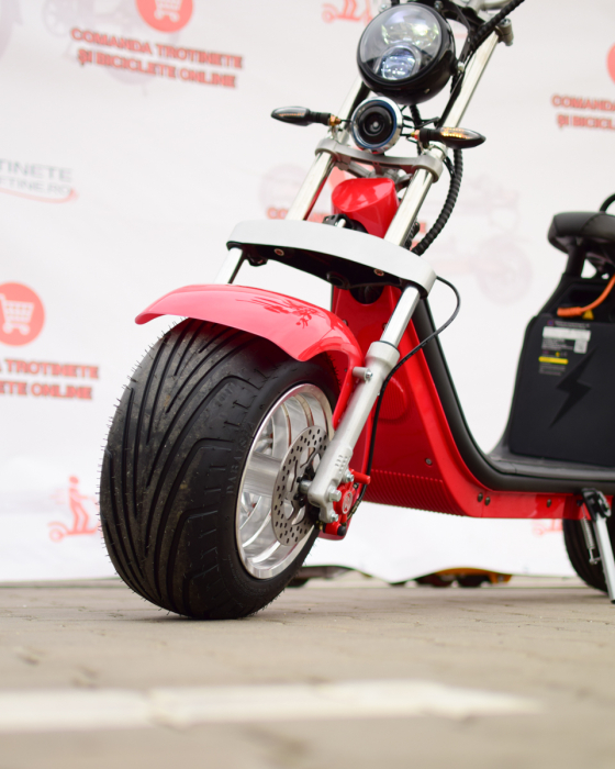 Scuter Electric Chopper SB50, 2000W, 20Ah, 8 inch, Negru [36]