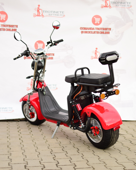 Scuter Electric Chopper SB50, 2000W, 20Ah, 8 inch, Negru [26]