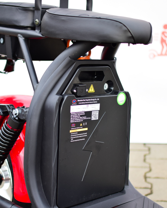 Scuter Electric Chopper SB50, 2000W, 20Ah, 8 inch, Negru [10]