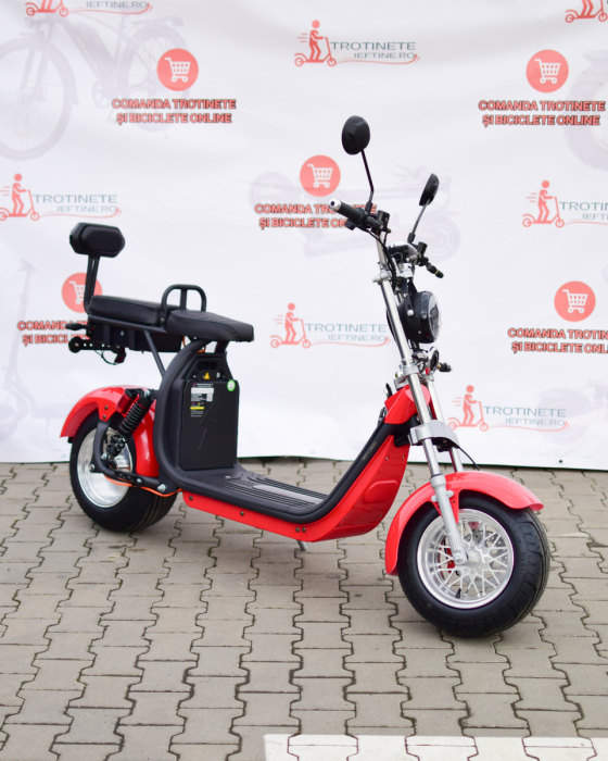 Scuter Electric Chopper SB50, 2000W, 20Ah, 8 inch, Negru [9]