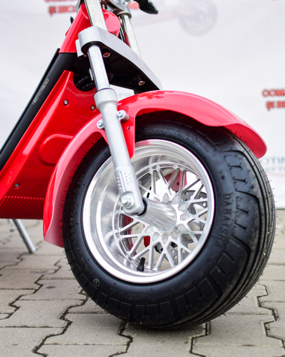 Scuter Electric Chopper SB50, 2000W, 20Ah, 8 inch, Negru [5]