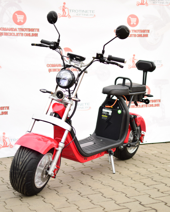 Scuter Electric Chopper SB50, 2000W, 20Ah, 8 inch, Negru [18]