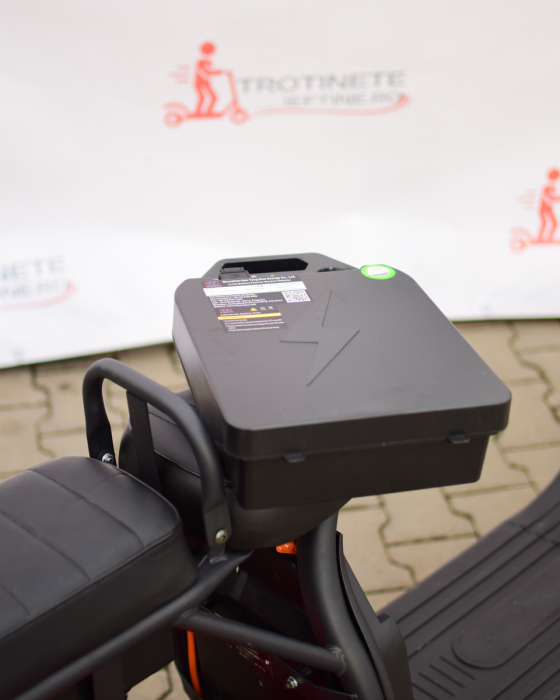 Scuter Electric Chopper SB50, 2000W, 20Ah, 8 inch, Negru [24]