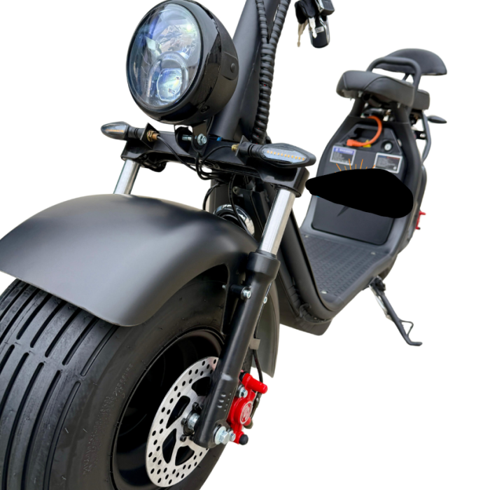 Scuter Electric Chopper 1500W – Model Legal 25 km/h cu Baterie Lithium Detasabilă [10]