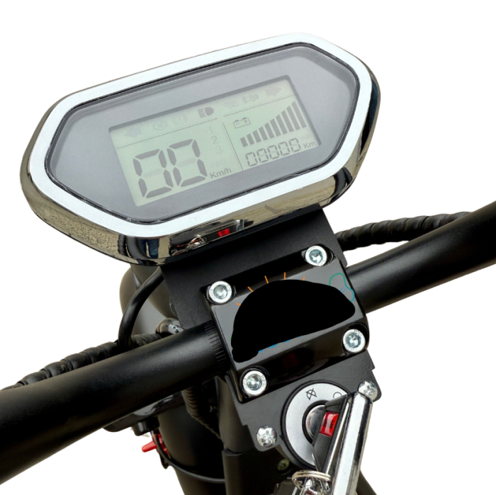 Scuter Electric Chopper 1500W – Model Legal 25 km/h cu Baterie Lithium Detasabilă [9]