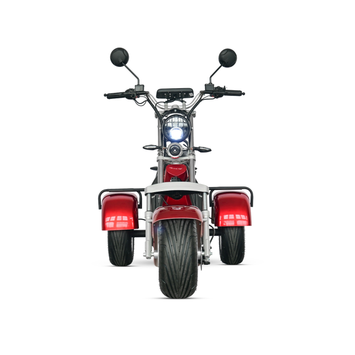 Scuter Electric Triciclu CP-3 2000W cu Baterie Dublă 60V și Frâne Hidraulice [3]