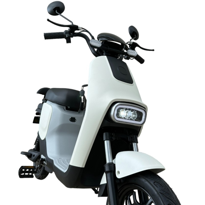 Scuter electric ECO 500W 48V 20Ah cu pedale – autonomie mare și design modern [6]