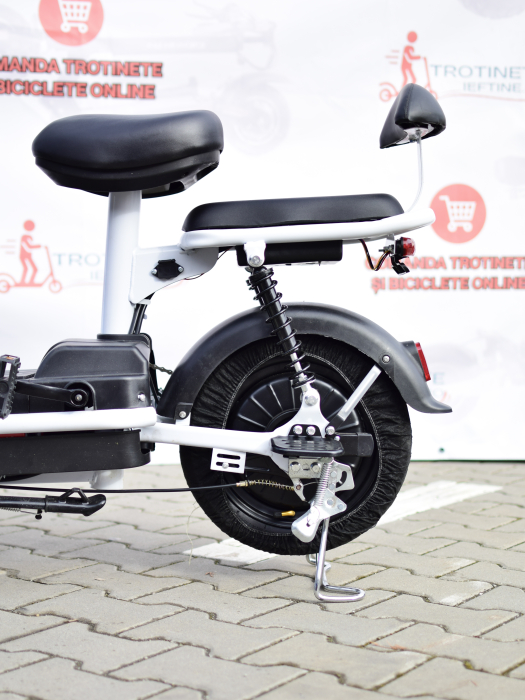 Scuter electric ECO 500W 48V 12Ah cu pedale – mobilitate urbană [7]