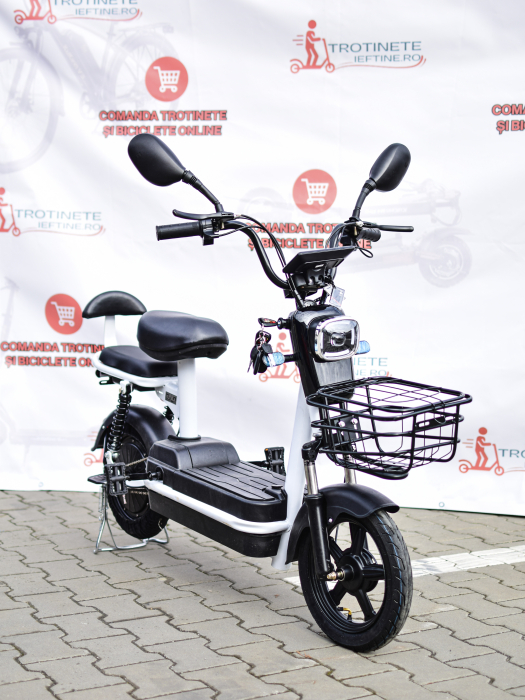 Scuter electric ECO 500W 48V 12Ah cu pedale – mobilitate urbană [5]