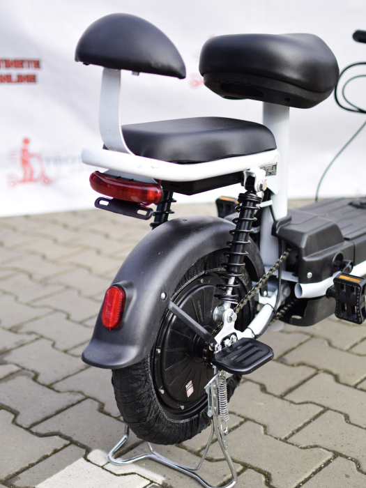 Scuter electric ECO 500W 48V 12Ah cu pedale – mobilitate urbană [4]