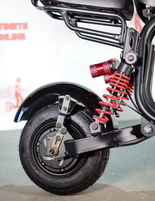 Scuter Electric Polymobil E-MOB 12 Negru 1500W 45kmh 60V 12Ah [4]