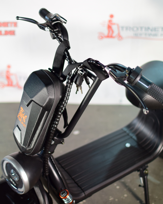 Scuter Electric Polymobil E-MOB 12 Negru 1500W 45kmh 60V 12Ah [2]