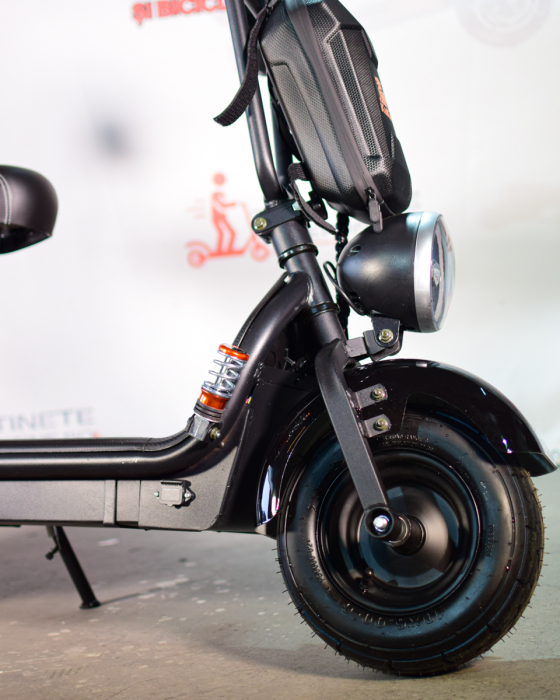 Scuter Electric Polymobil E-MOB 12 Negru 1500W 45kmh 60V 12Ah [7]