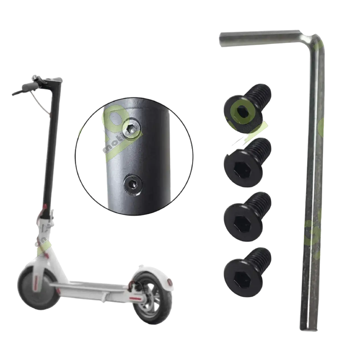 Set suruburi pentru ghidon pentru Xiaomi M365, PRO.1S, PRO 2 [2]