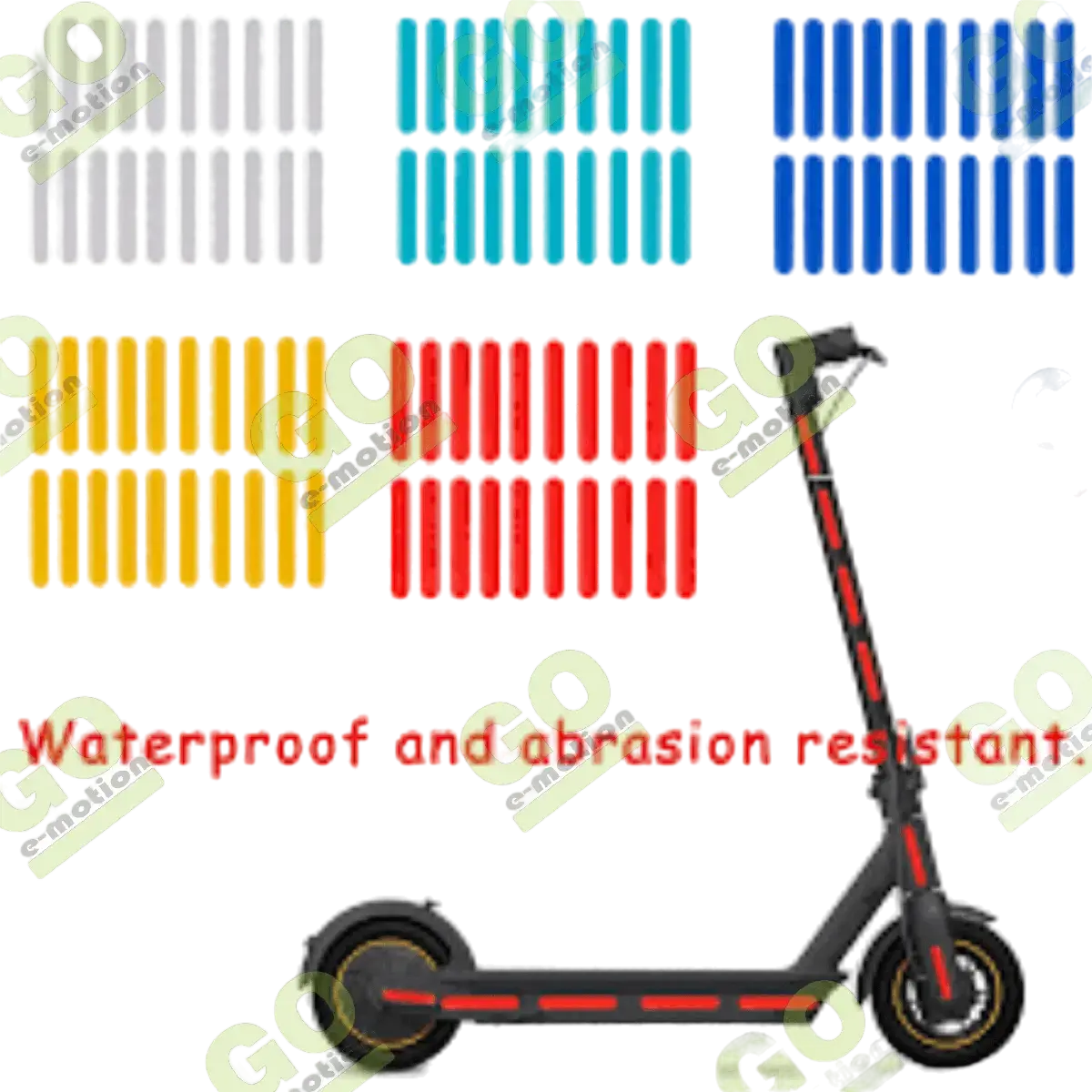 Stickere reflectorizante pentru carcasa Ninebot [3]