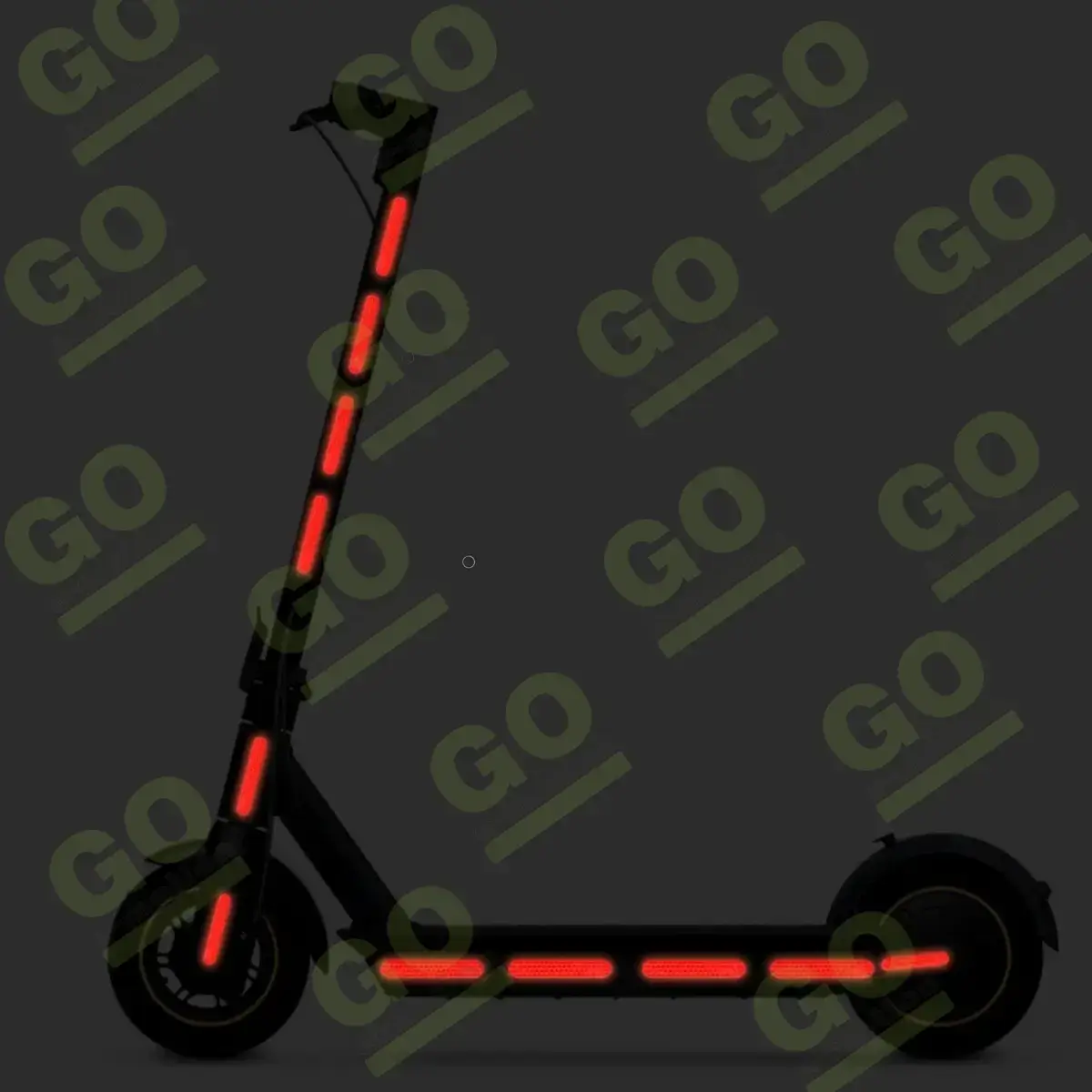 Stickere reflectorizante pentru carcasa Ninebot [2]