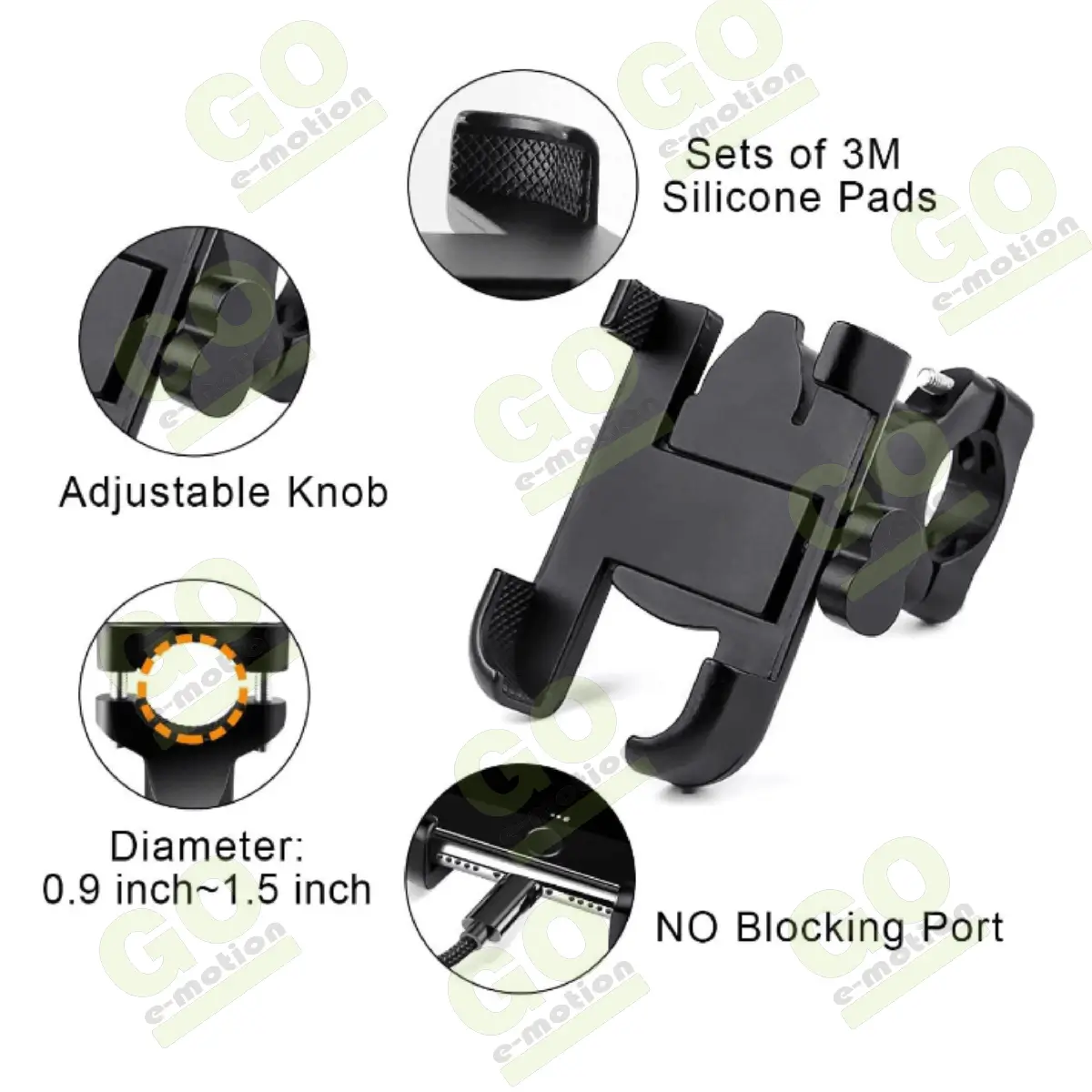 Suport de telefon pentru scuter/bicicleta [4]