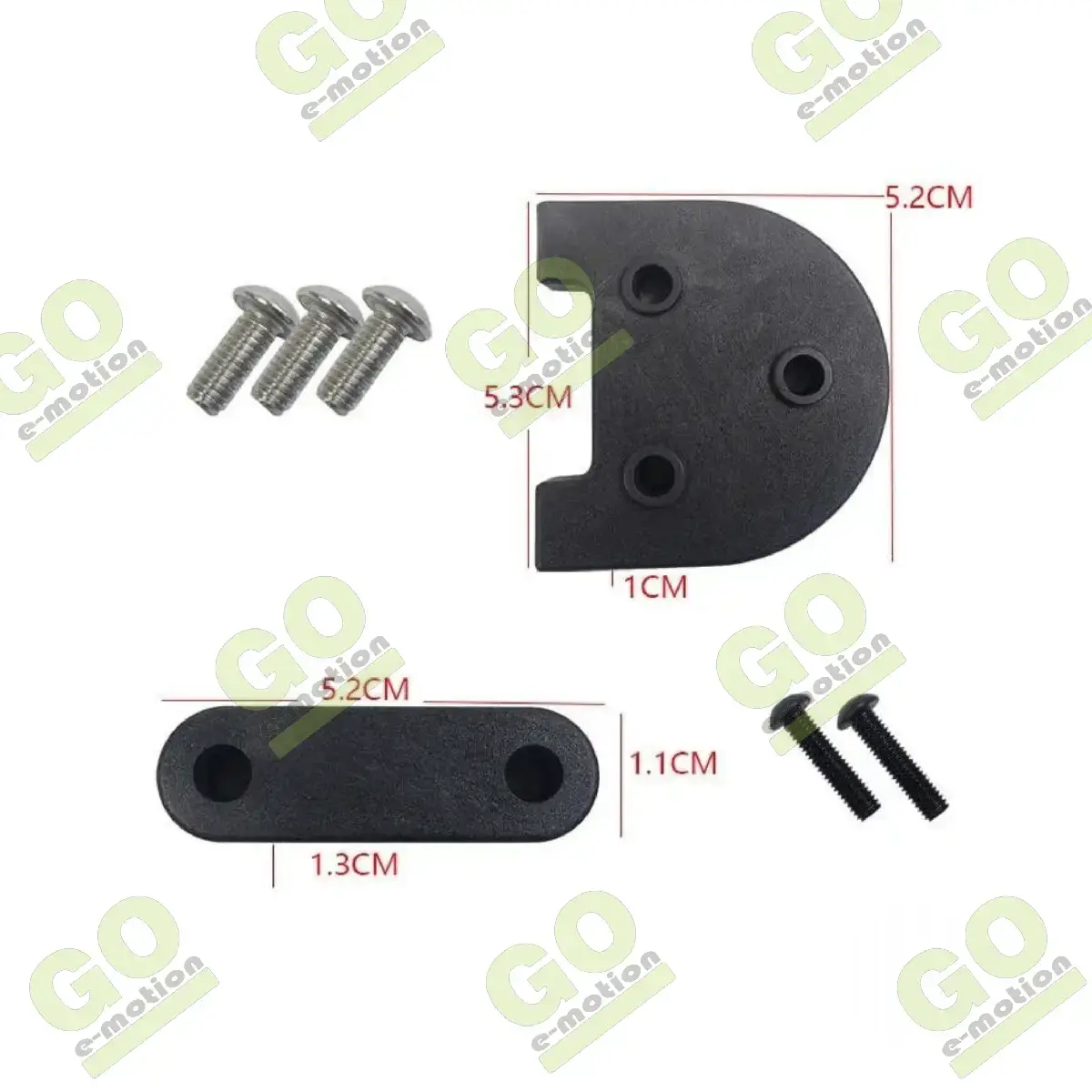 Suport si ridicator aripa spate - Negru pentru scuter Xiaomi M365, PRO [4]