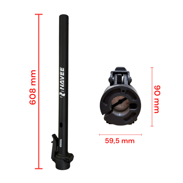 Tija ghidon cu mecanism de pliere, originala, pentru trotineta electrica Navee V40 [2]