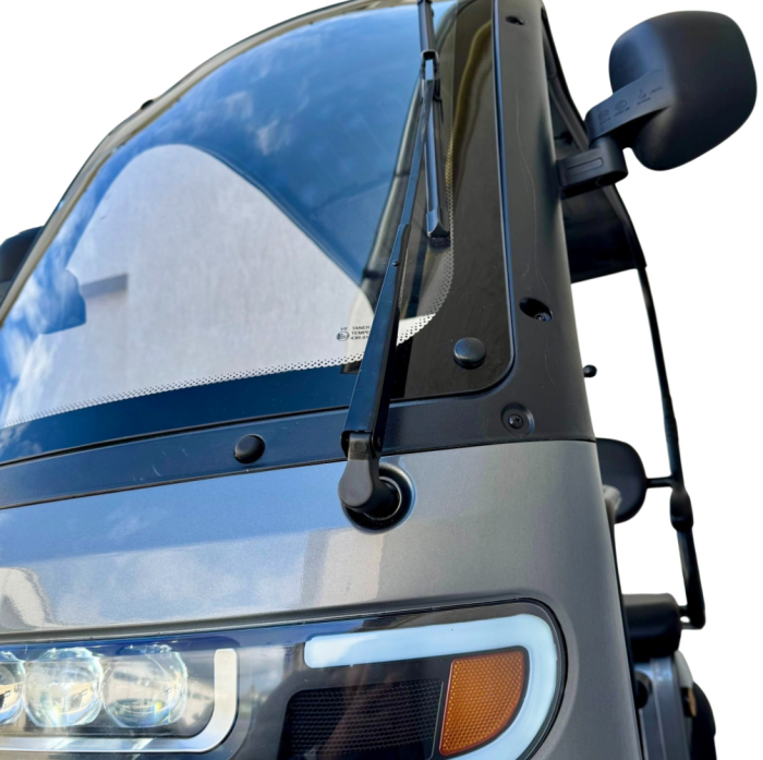 Tricicletă Electrică cu 2 Locuri și Acoperiș, Baterie 20Ah [7]