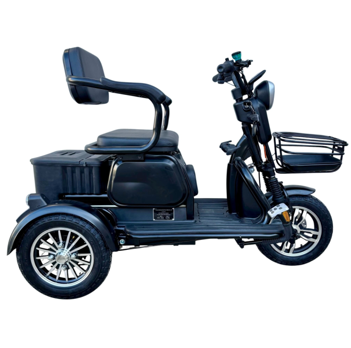 Tricicletă Electrică cu 2 Locuri și Baterie 20Ah [23]
