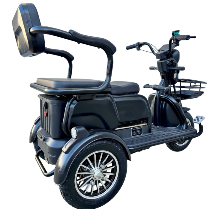 Tricicletă Electrică cu 2 Locuri și Baterie 20Ah [15]