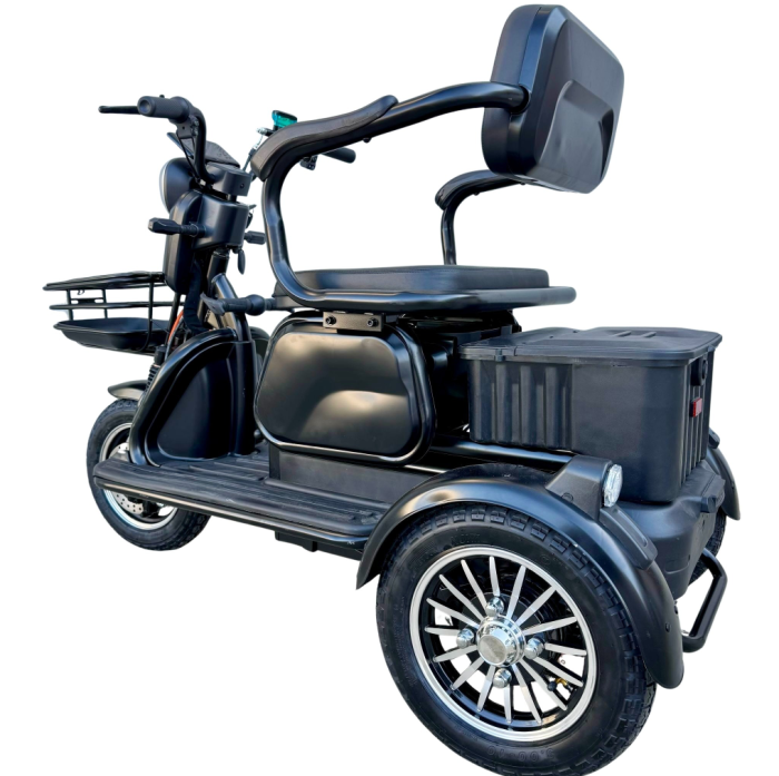 Tricicletă Electrică cu 2 Locuri și Baterie 20Ah [3]