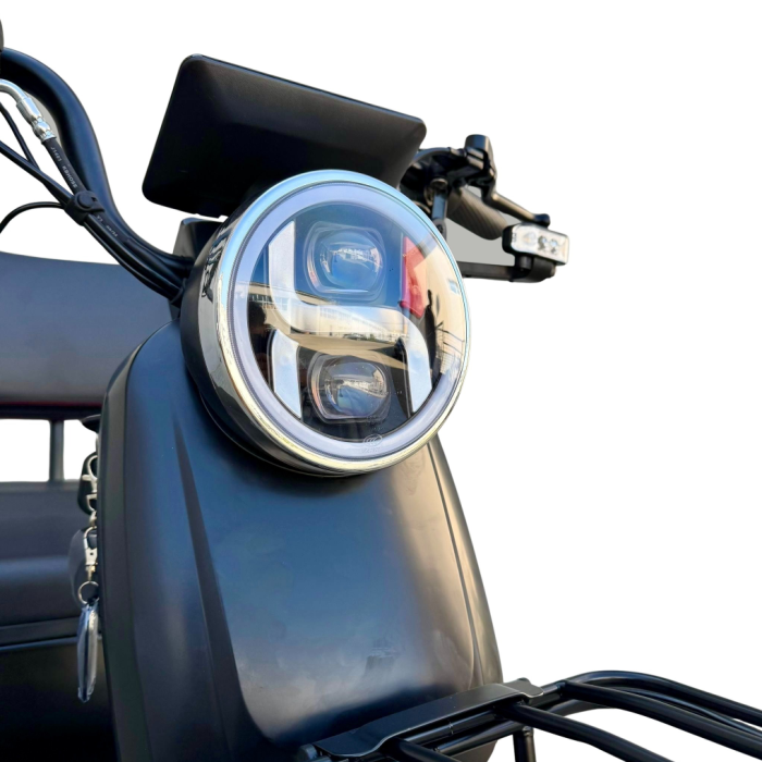 Tricicletă Electrică cu 2 Locuri și Baterie 20Ah [5]