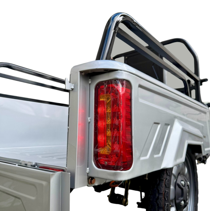 Triciclu Electric Cargo TUK TUK – Benă Basculabilă, 2 Locuri, 20Ah [20]